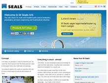 Tablet Screenshot of m-seals.com